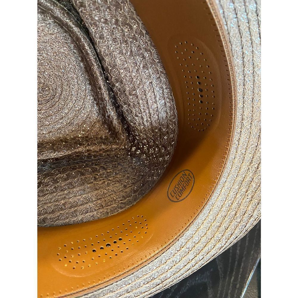 Vintage Dorsey Jay Straw Fedora Hat - Picture 4 of 9